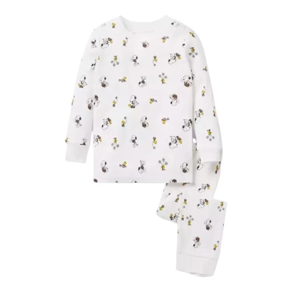 Janie and Jack NWT Good Night Snoopy and Woodstock Easter Pajamas. Size 12-18